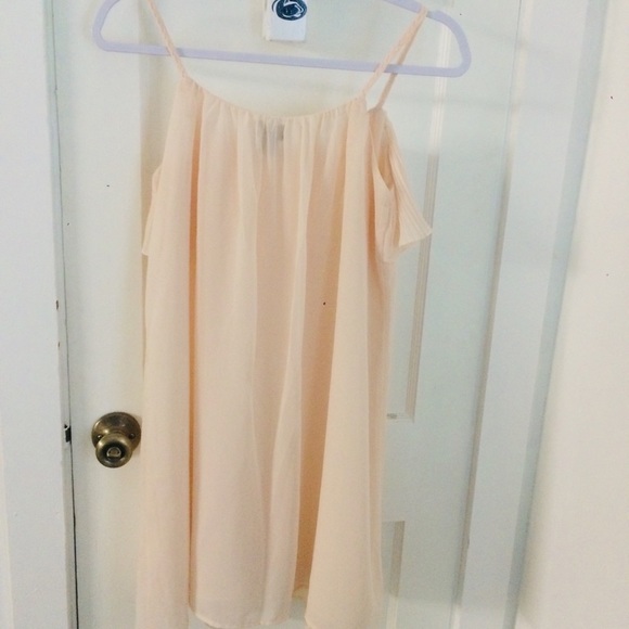 H&M beige strapped midi dress S - Picture 4 of 6